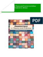 (FREE PDF Sample) Democracy in Theory and Practice 1st Edition Frederick G. Whelan Ebooks