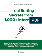 5 Goal Setting Secrets From 1,000+ Interviews - SPROUHT