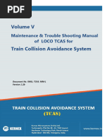 Maintenance & Trouble Shooting Manual of Loco TCAS - Ver 1-2b