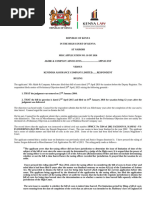 Akide Company Advocates V Kenindia Assurance Company Limited (Miscellaneous Application 10of2016) 2021KEHC5497 (KLR) (Civ) (29june2021) (Ruling)