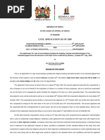 Karuturi Networks Limited Another V Daly Figgis Advocates (Civil Application 292of2009) 2009KECA8 (KLR) (Civ) (11december2009) (Ruling)