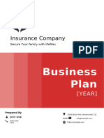 Insurance Company Business Plan Example