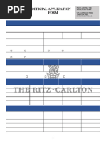 APPLICATION FORM-The Ritz-Carlton Hotel-Con