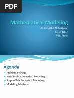 SRM 1 - UNIT 1 - PM - PPT 4 - Mathematical Modeling