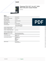 Schneider Electric PowerLogic P3 Protection Relays REL52002