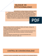 Tema 6 Bloque de Constitucionalidad y Convencionalidad