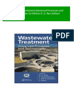 (Ebooks PDF) Download Wastewater Treatment Advanced Processes and Technologies 1st Edition D. G. Rao (Editor) Full Chapters