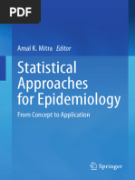 Statistical Aproaches For Epidemiology