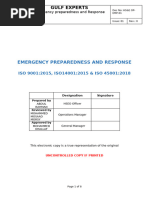 HS&E OP-47-01 Emergency Preparedness and Response, 16-01-2024