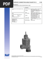 Avk Service Connection Angle Valve PN 16 11/00