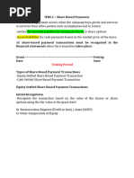 IFRS 2 - Share Based Payments 1