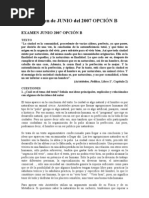 Examen Resuelto Junio 2007 Opcion B