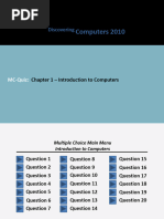 U101 - Exam - Chapter 1