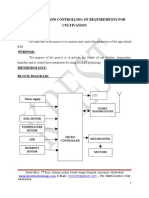 Monitering and Controlling of Requirements For Cultivation