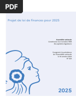 PLF2025 - Projet de Loi de Finances Pour 2025