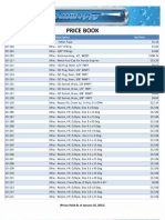 2011 List Price Sheet