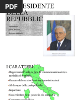 Il Presidente Della Repubblica