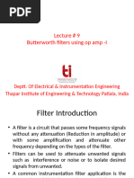 Butterworth Filters - I