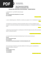 Preparación de Soluciones - Trabajo 14 de Noviembre