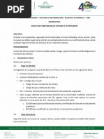 Instructivo Solicitud de Certificados y Constancias 2024 1