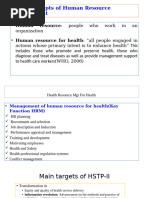 Human Resource For Health VI