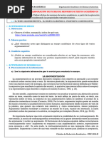 Semana 4 - Texto Argumentativo y El Ensayo