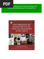 Information Resources in The Humanities and The Arts 6th Edition Anna H. Perrault Ph.D. 2024 Scribd Download