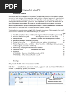 Tests in SPSS