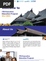 Mini Mba Booklet - Itb Eep