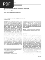 Anatomical Landmarks For Transnasal Endoscopic