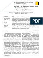 Nutrient Content of Three Clones of Red Fruit During The Maturity Development