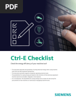 Ctrl-E Checklist EN