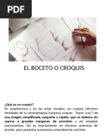 El Croquis y El Boceto