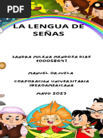 Actividad 4 Lengua de Señas