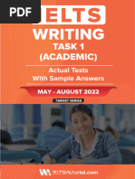 IELTS Academic Writing Task 1 May Aug 2022 @actual IELTS Test