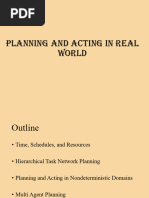 Planning and Acting in The Real World