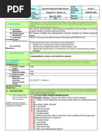 Q4 COT MAPEH 7 - PE (Fundamental Skills in Festival Dance)