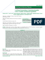 Sporicidal Activity of Novel Formulations Containing Lipophilic Epigallocatechin3gallate and Natural Ingredients