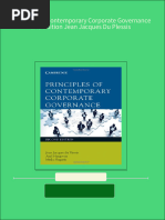 Instant Ebooks Textbook Principles of Contemporary Corporate Governance 2nd Edition Jean Jacques Du Plessis Download All Chapters