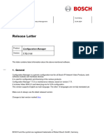 Bosch Releaseletter ConfigManager 7.72.0106