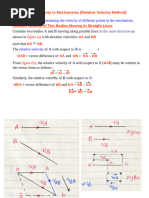 Velocity Method