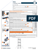 Fiche Contrôle Échafaudage Tubesca Totem 2 Box 250