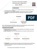 Our Environment Notes