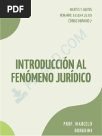 Introduccion Al Fenomeno Juridico Ano 2023 2