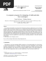 A Computer Program For Designing of Shel