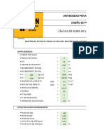 Cálculo de Vigas Longitudinales y Diafragma - t3