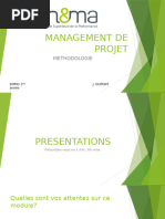 Management de Projet Méthodo Session 1