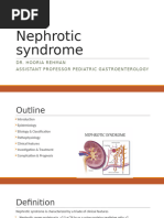 Nephrotic Syndrome Presentation