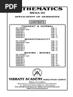 Application of Derivative - Page-48 - Send