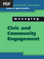 David Watson - Managing Civic and Community Engagement (2007)